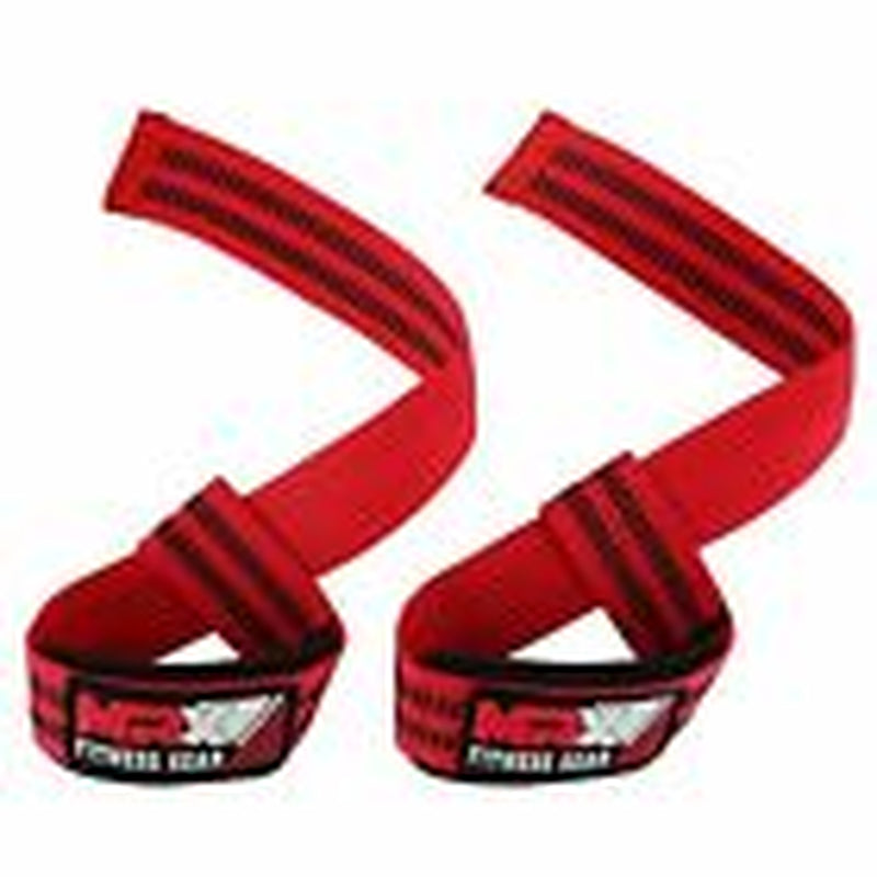 MRX Weight Lifting Straps Gym Wrist Wrap Padded Training Extra Grip Support 1 Pr