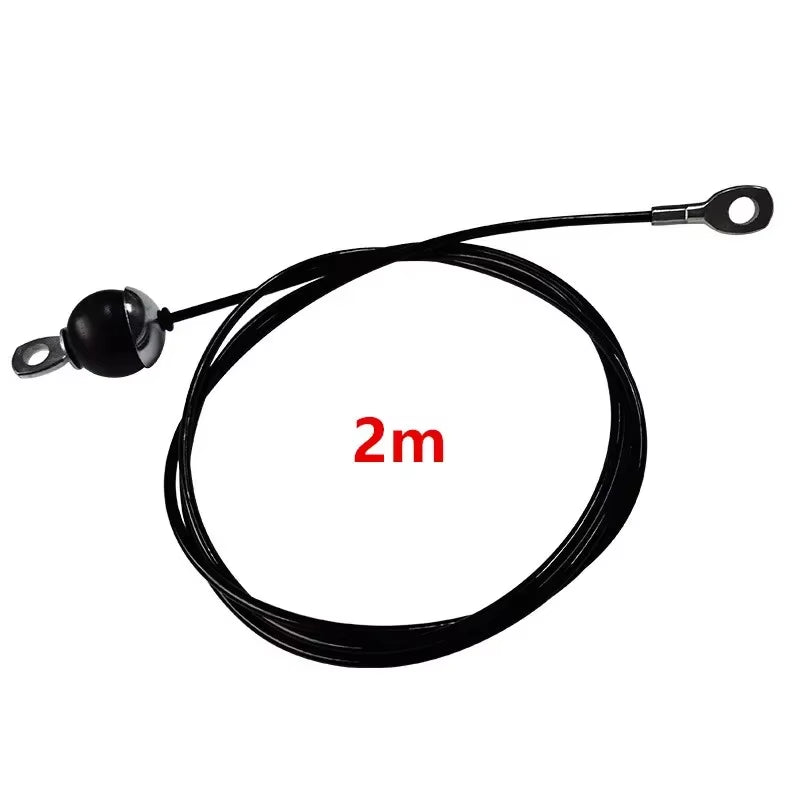 Gym Wire Rope Fitness Cable Pulley Machine System Heavy Duty Steel Wirerope for Home Gym Pull down LAT Lift Pulley Bodybuilding