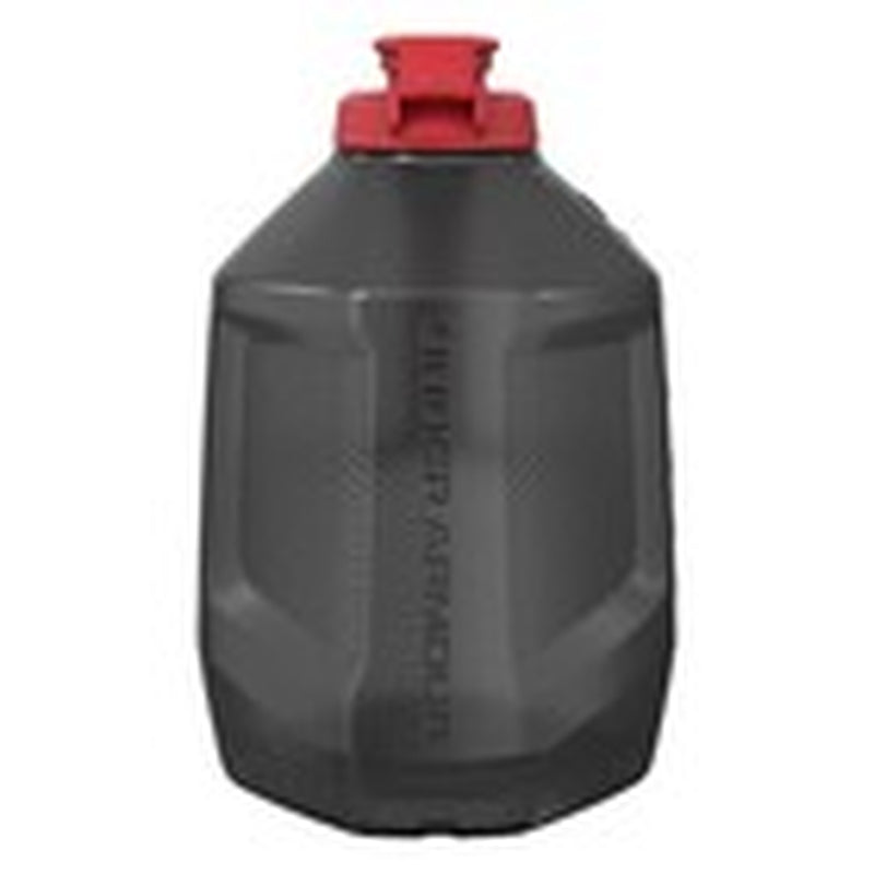 128 Ounce Leakproof Black Water Bottle Giant Sports Jug for Gym Workouts