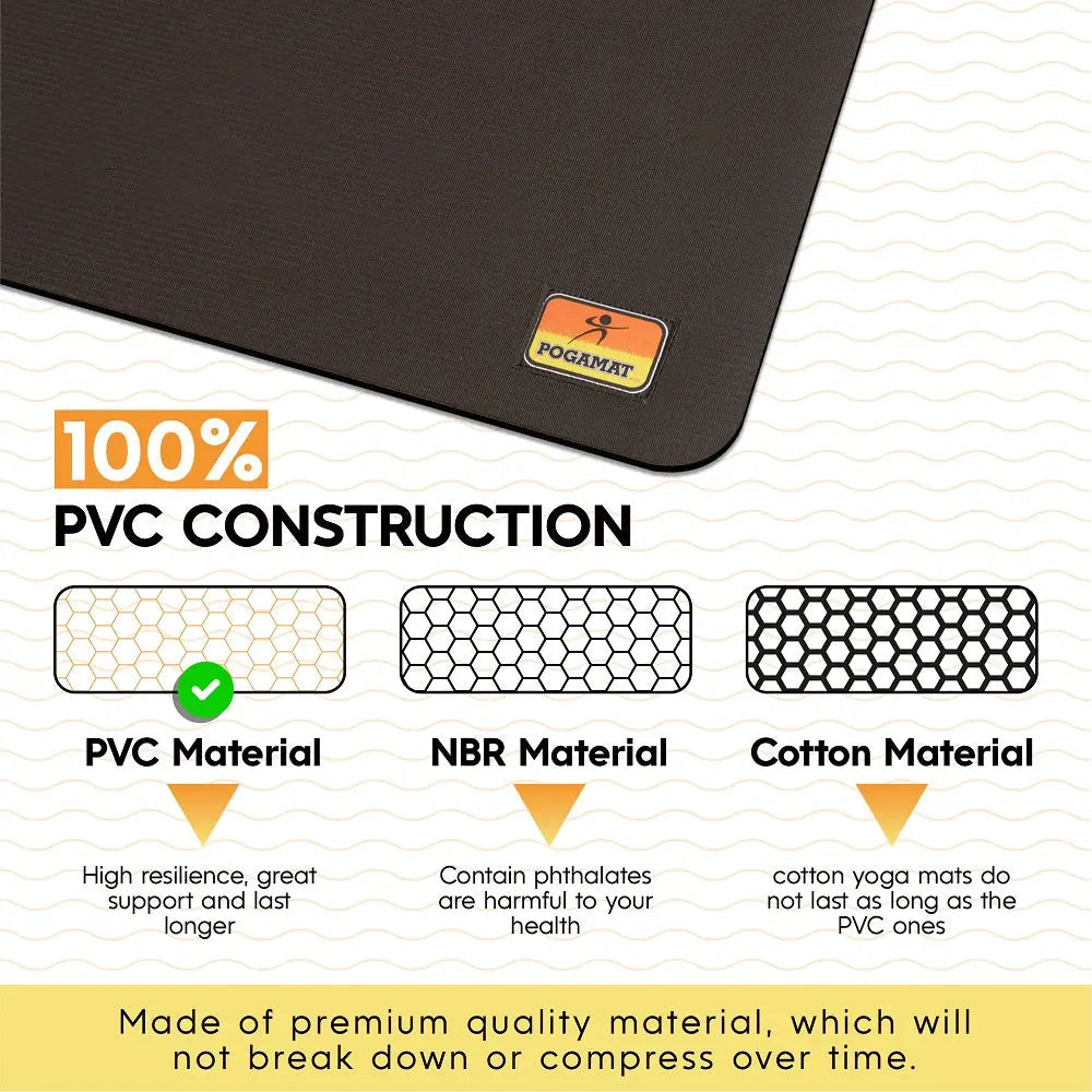 6' X 4' X 1/4" Large Exercise Mat - (24 Square Feet)