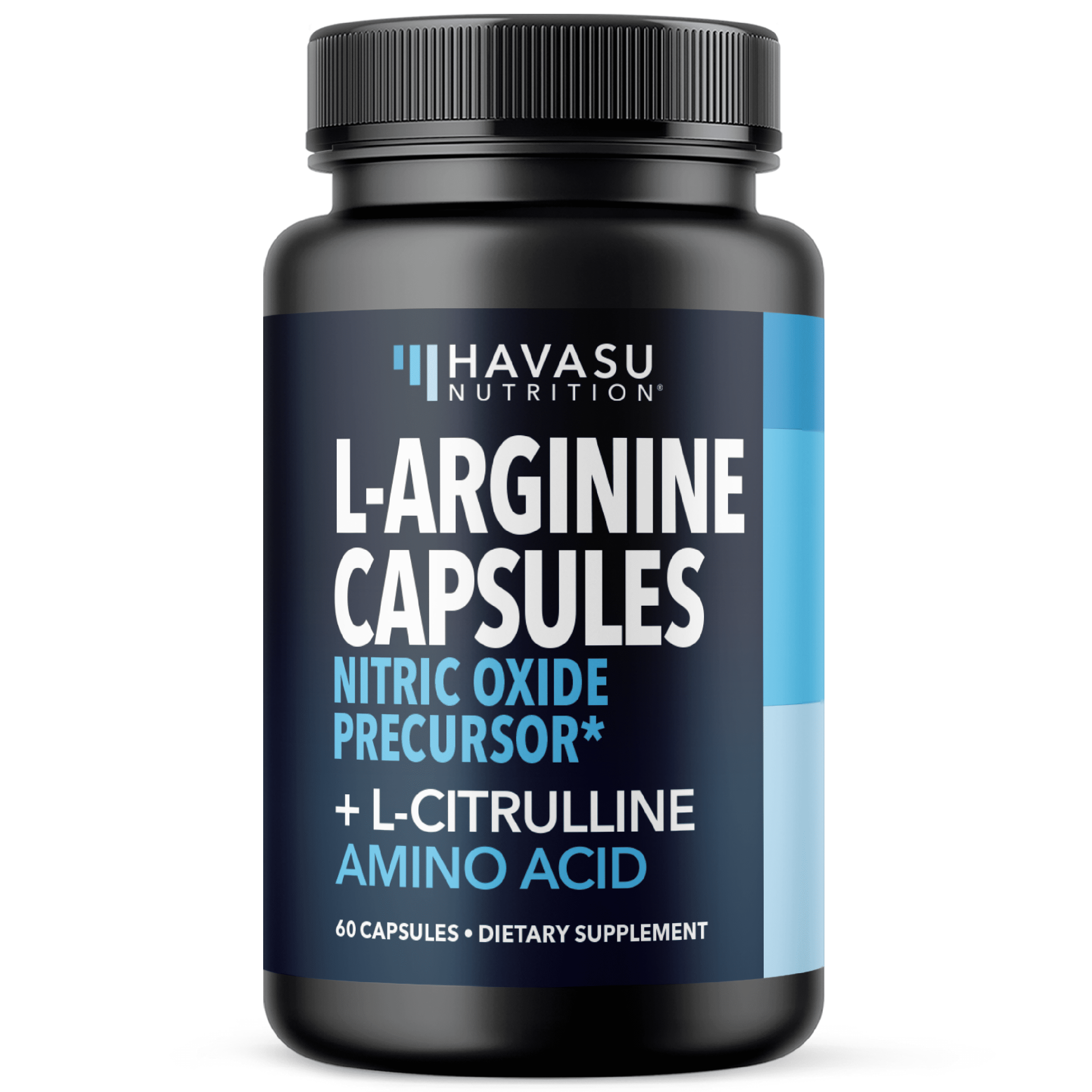 Havasu L-Arginine / L-Citrulline Complex, Nitric Oxide Supplement, Superior Workout Supplements, 60 Ct