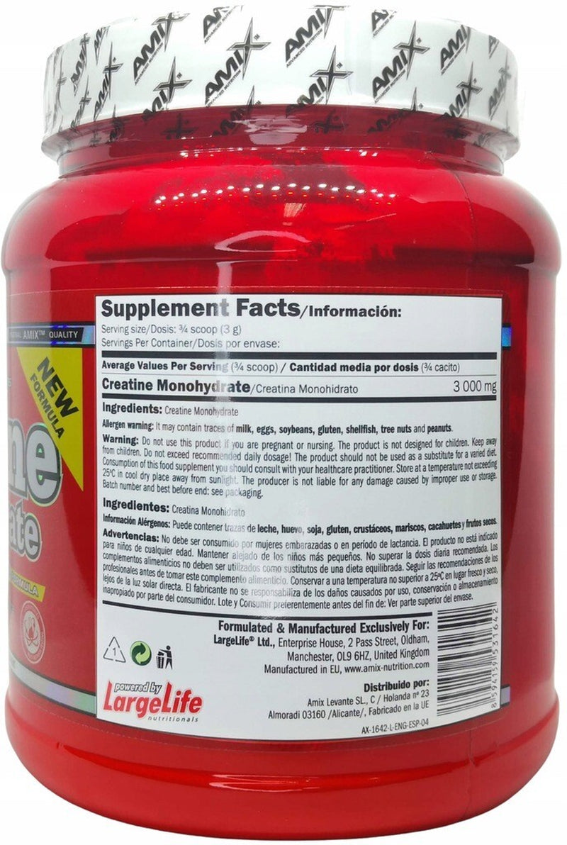 AMIX CREATINE MONOHYDRATE 300G Micronized 100 Servings