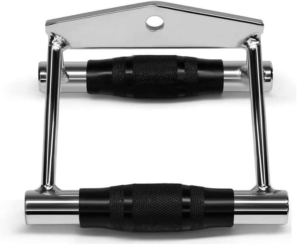 Double D Handle Cable Attachment, V Shaped Handle, Exercise Machine Attachments for Gym, Strength Training for Fitness