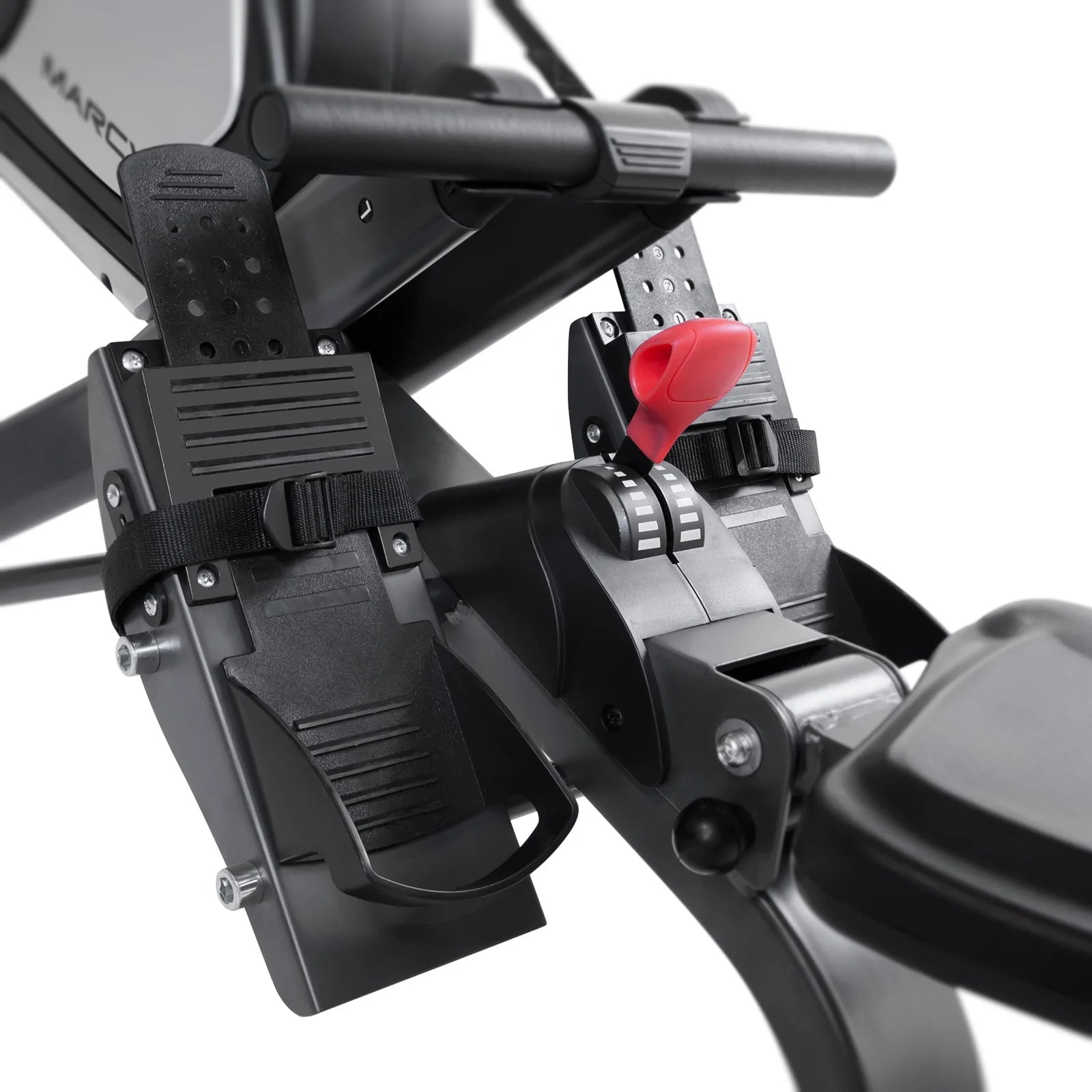 Foldable Turbine Rowing Machine Rower with 8 Resistance Setting and Transport Wheels NS-6050RE