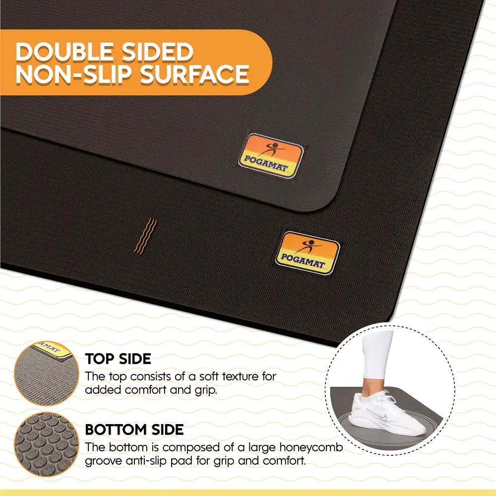 6' X 4' X 1/4" Large Exercise Mat - (24 Square Feet)