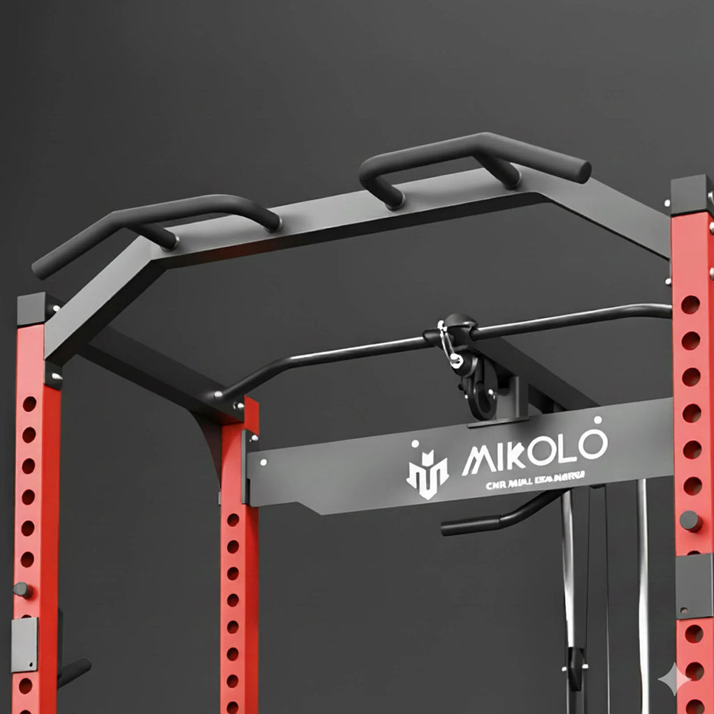 F4 Power Rack with Lat Pull down System
